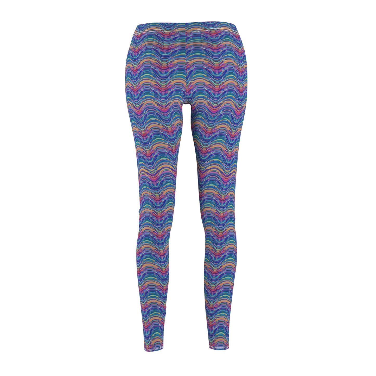 Colorful Psychedelic Patterned Women's Leggings