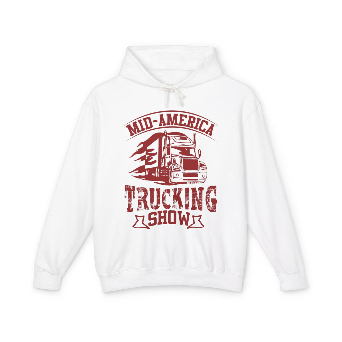 Mid-America Trucking Show Lightweight Hooded Sweatshirt