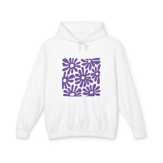 Daisy Block Lightweight Women's Hooded Sweatshirt