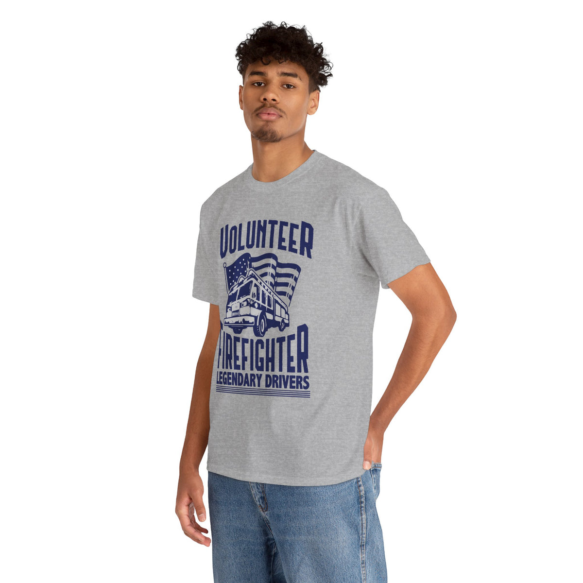 Volunteer Firefighter Legendary Drivers T-Shirt