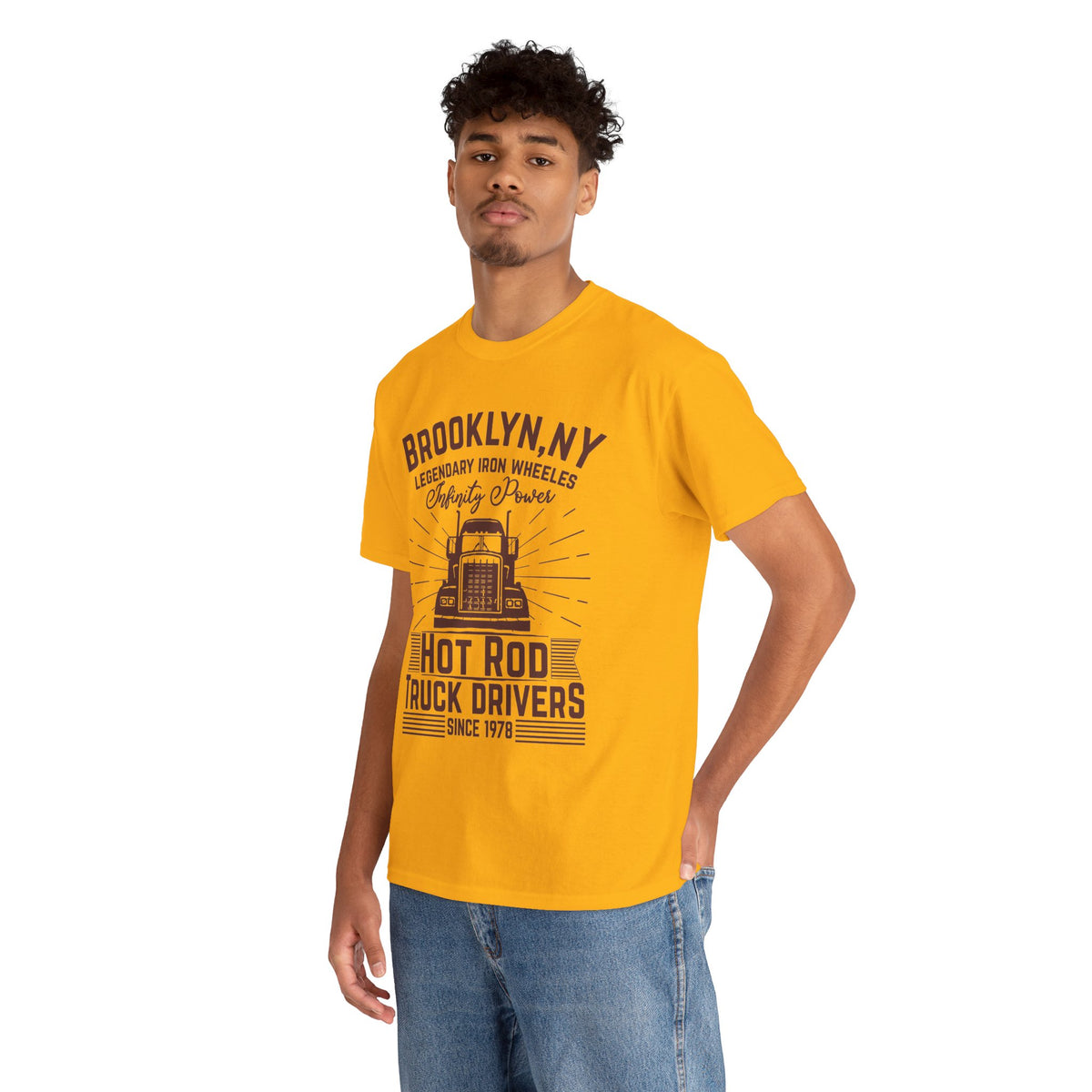 Brooklyn NY Hot Rod Truck Drivers T-Shirt