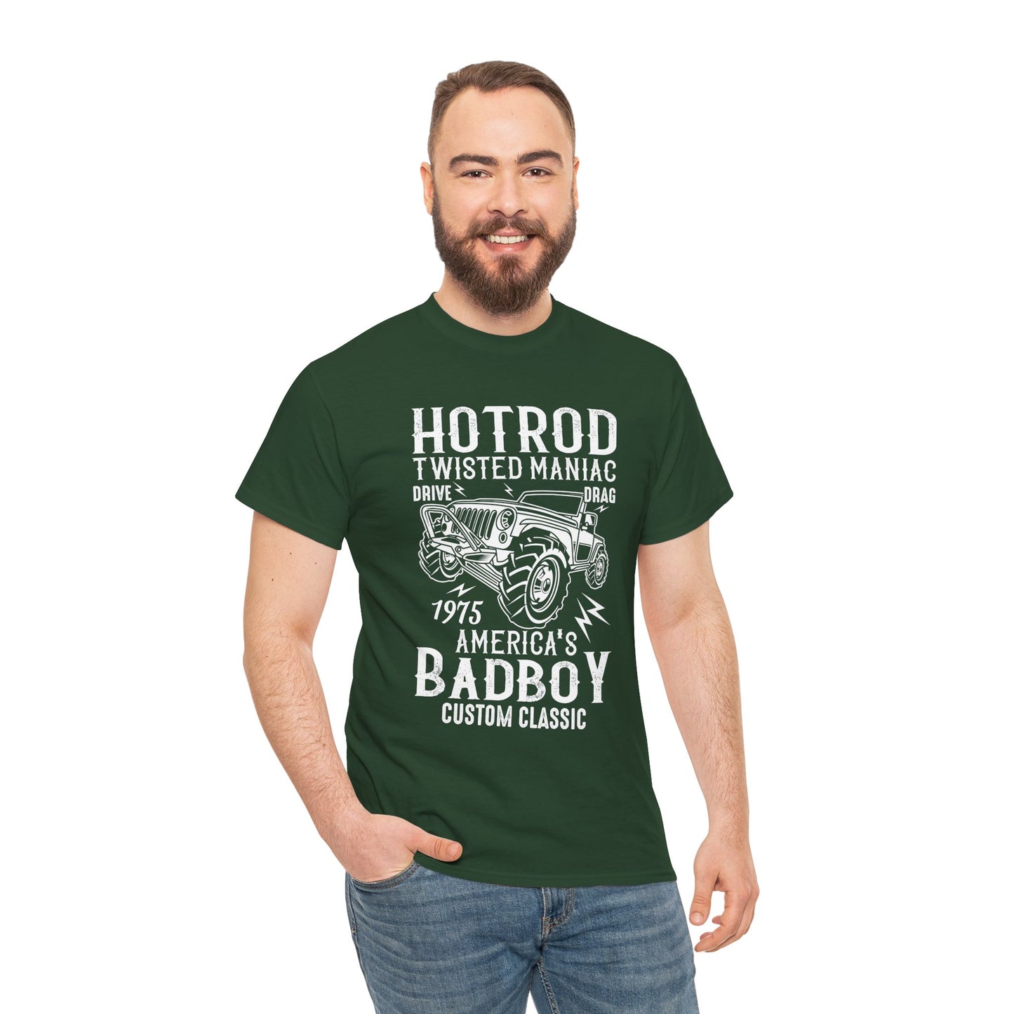 Hotrod Twisted Maniac America's Badboy Men's T-Shirt