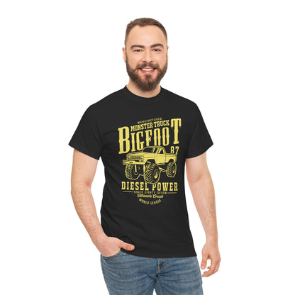 Bigfoot Monster Truck Diesel Power Men's T-Shirt