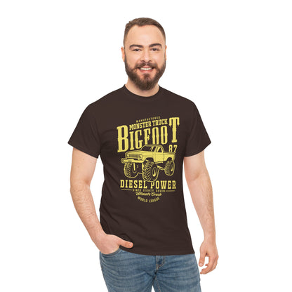 Bigfoot Monster Truck Diesel Power Men's T-Shirt
