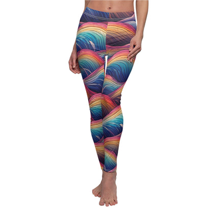 Colorwave Abstract Women's Leggings