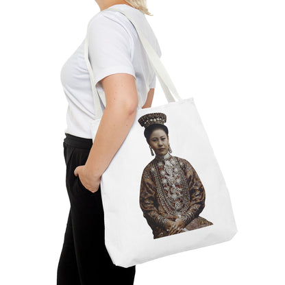 Vintage Peranakan Chinese Empress Portrait Tote Bag