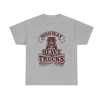 Highway Heavy Trucks T-Shirt