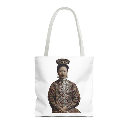 Vintage Peranakan Chinese Empress Portrait Tote Bag