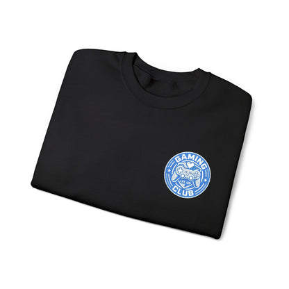 Gaming Club Embroidered Chest Logo Crewneck Sweatshirt