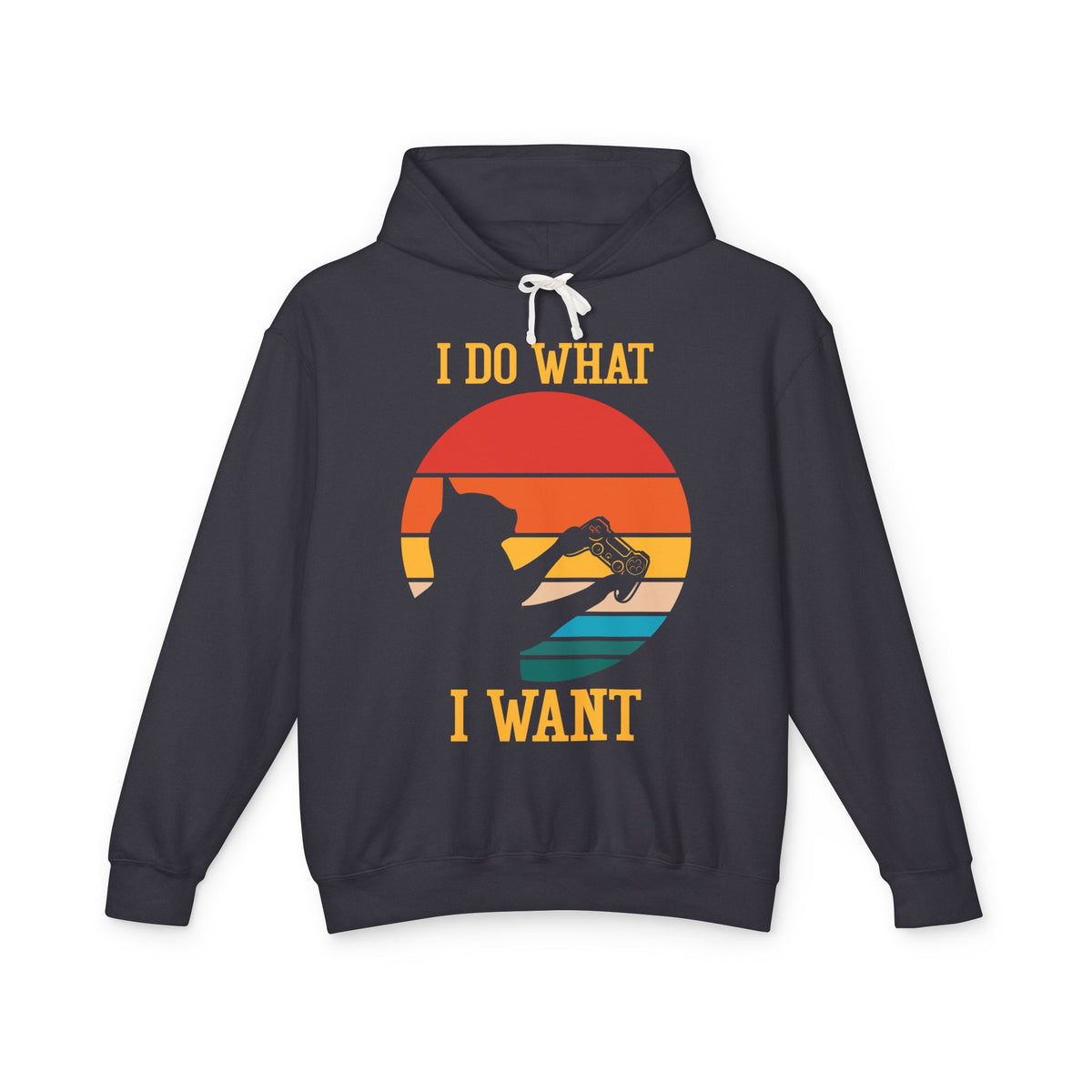 I Do What I Want Cat Hooded Sweatshirt