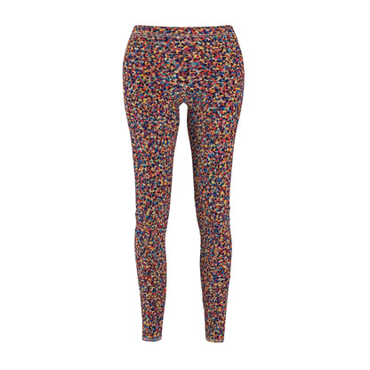 Multicolor Confetti Print Women's Leggings