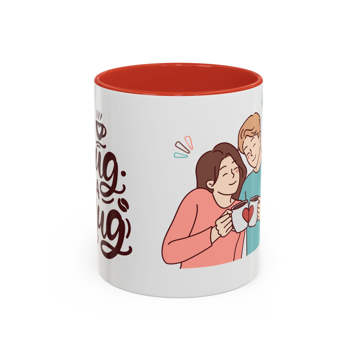 Cute Romantic Heart Design 11oz Mug