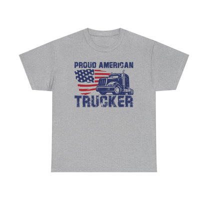 Proud American Trucker T-Shirt