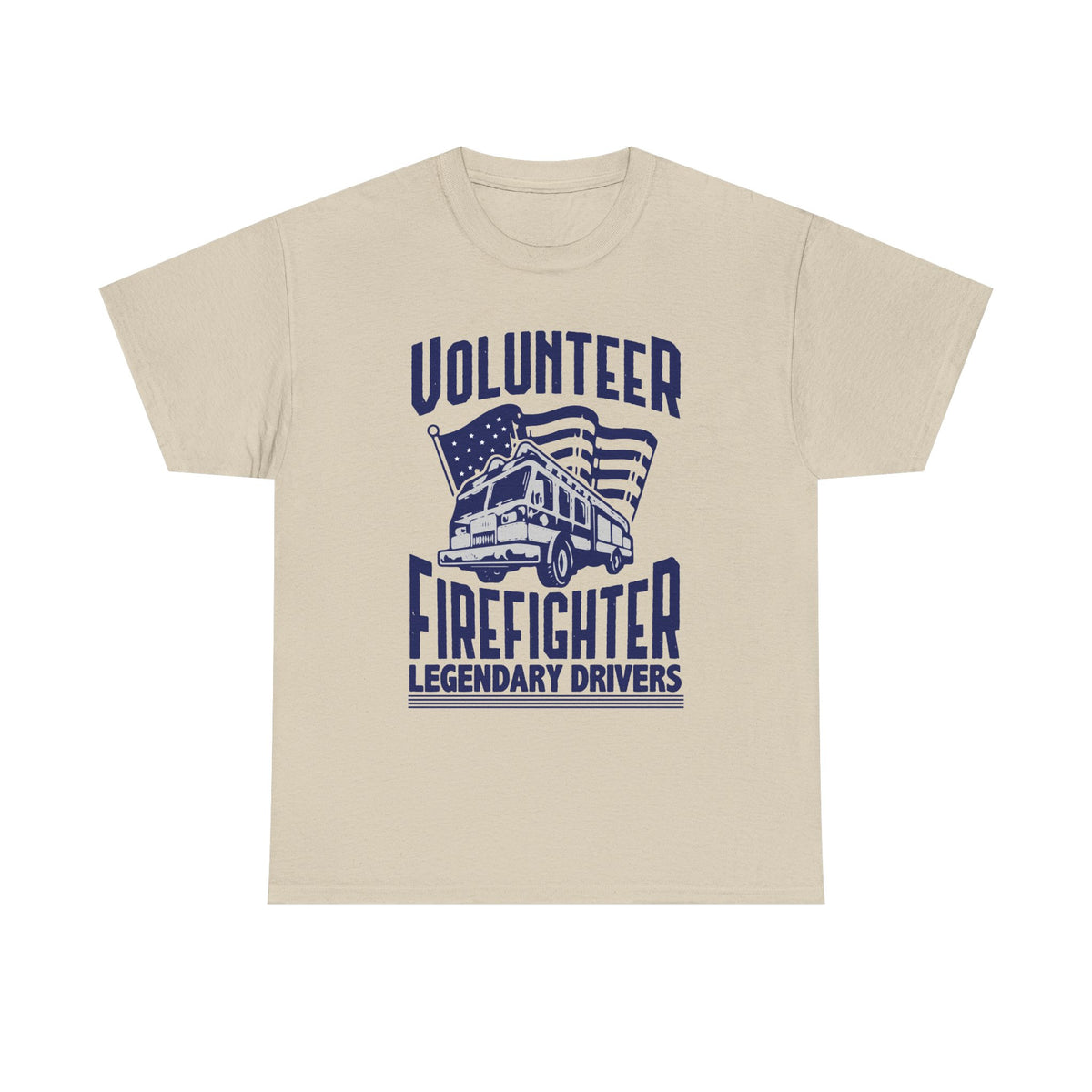 Volunteer Firefighter Legendary Drivers T-Shirt