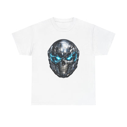 Cyber Skull Helmet Men's T-Shirt