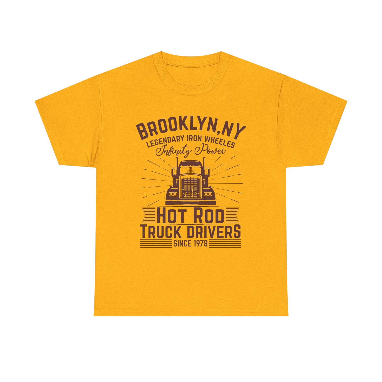 Brooklyn NY Hot Rod Truck Drivers T-Shirt