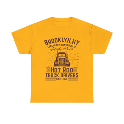 Brooklyn NY Hot Rod Truck Drivers T-Shirt