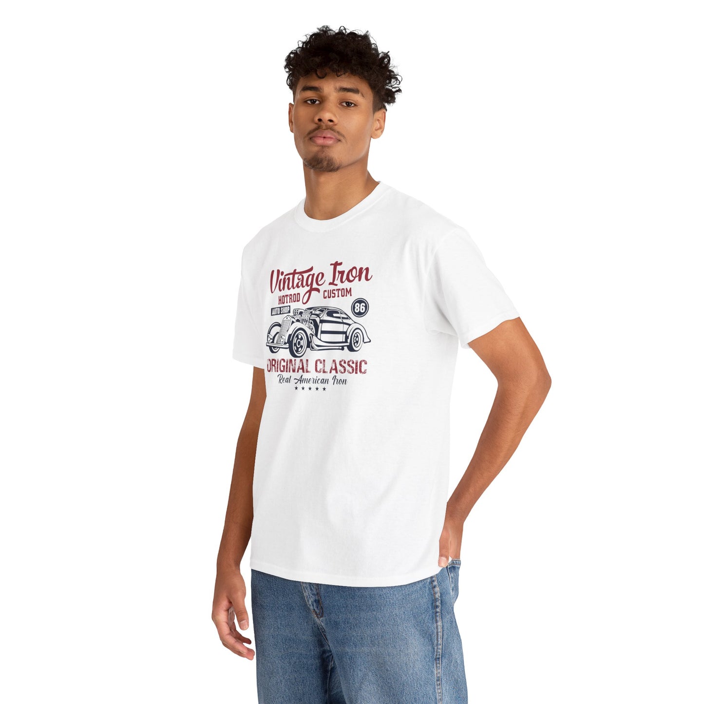 Vintage Iron Classic Hotrod Men's T-Shirt