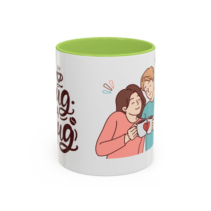 Cute Romantic Heart Design 11oz Mug