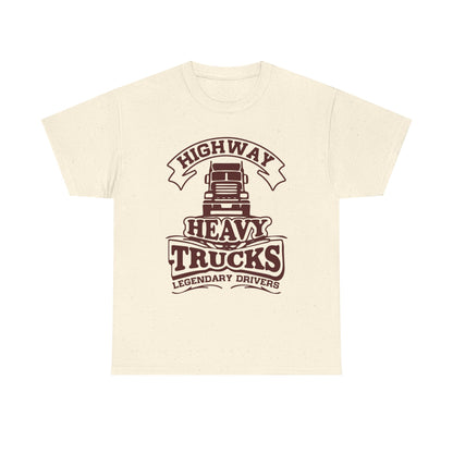 Highway Heavy Trucks T-Shirt