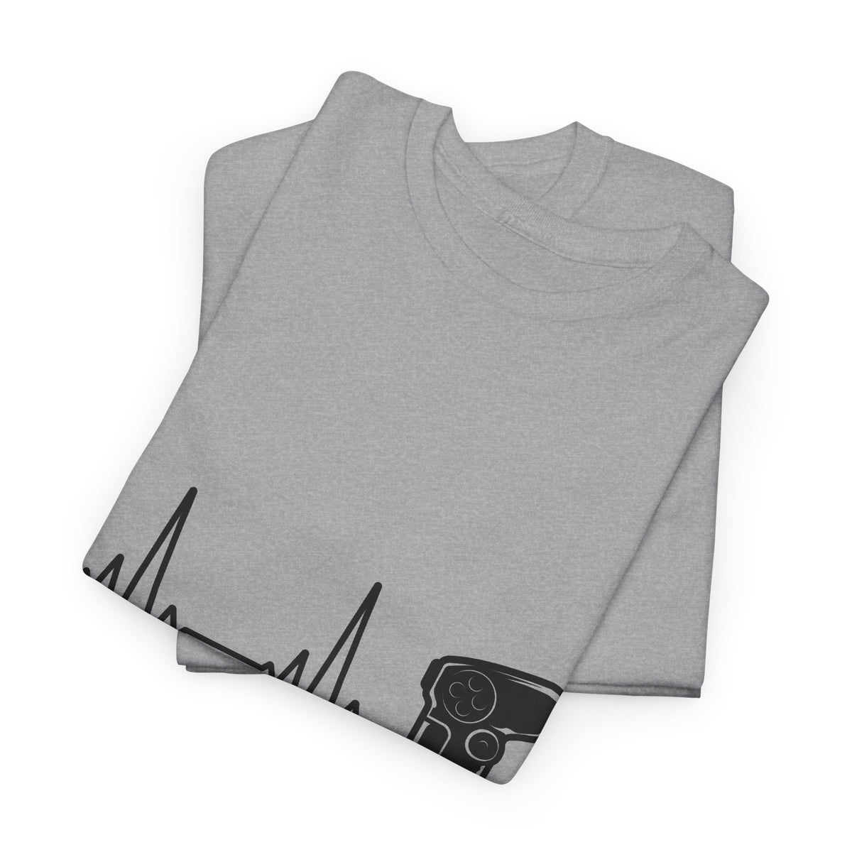 Video Game Controller ECG T‑Shirt