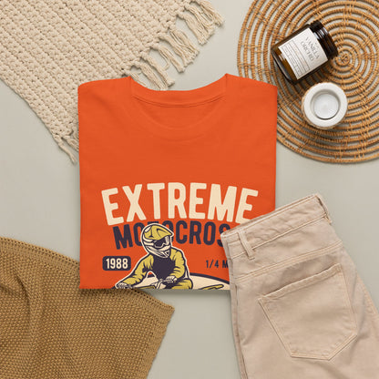 Extreme Motocross Retro Racing Champion T-Shirt