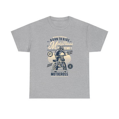 Born to Ride Motocross Graphic T-Shirt