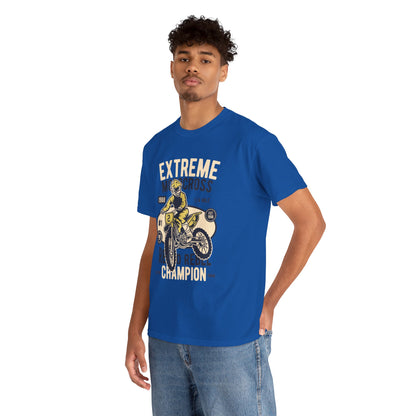 Extreme Motocross Retro Racing Champion T-Shirt