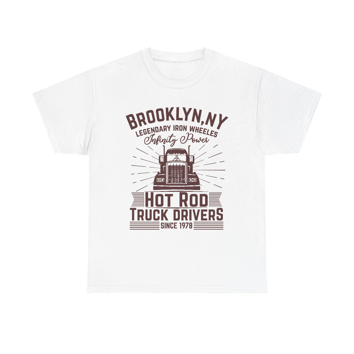 Brooklyn NY Hot Rod Truck Drivers T-Shirt