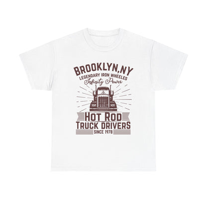 Brooklyn NY Hot Rod Truck Drivers T-Shirt