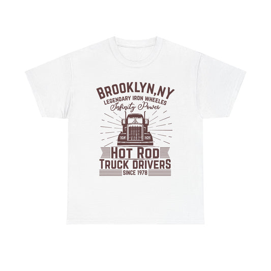 Brooklyn NY Hot Rod Truck Drivers T-Shirt