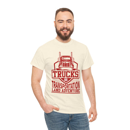 Trucks Transportation Land Adventure T-Shirt