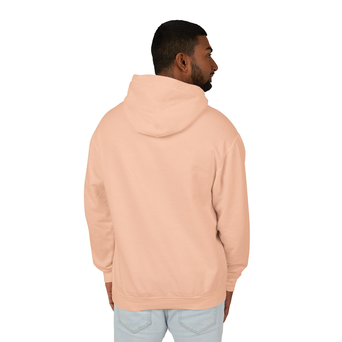 Back To School Bus Transportation Lightweight Hooded Sweatshirt