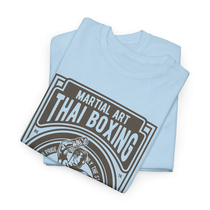 Muay Thai Boxing Vintage Emblem T-Shirt