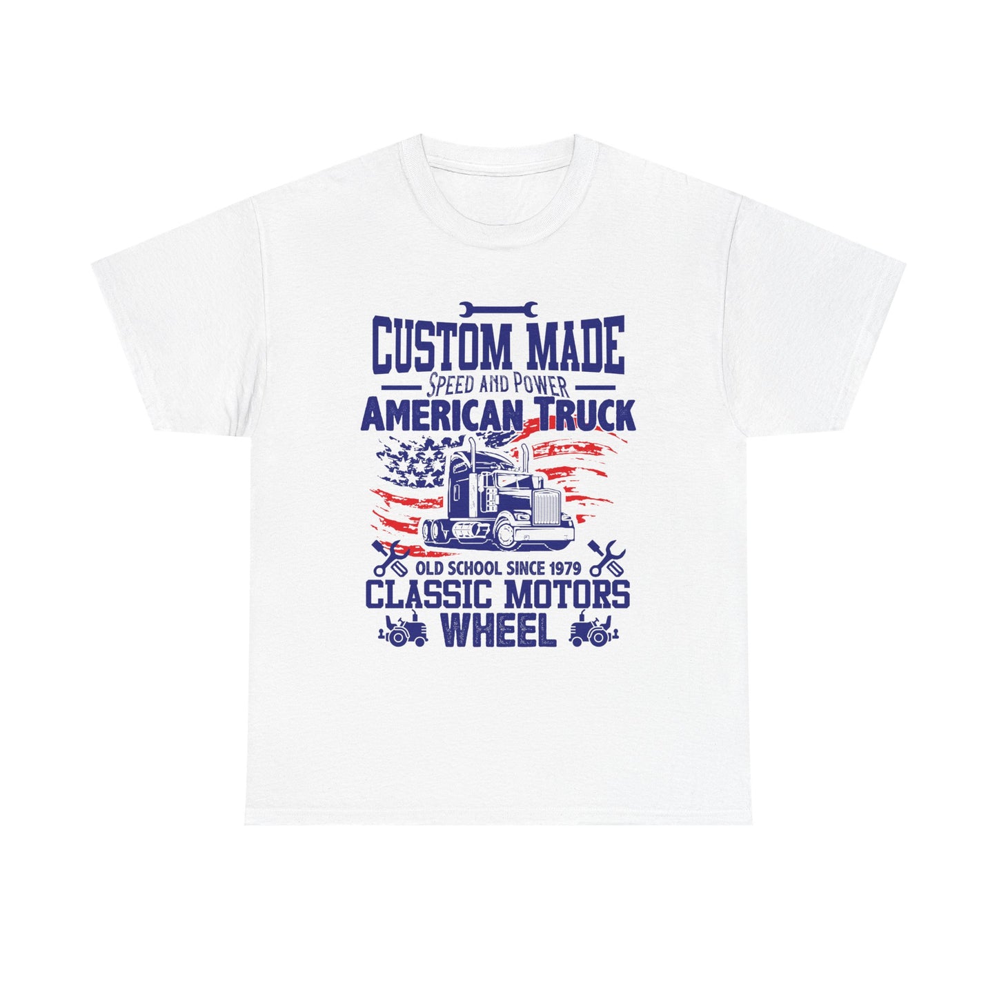 Custom Made American Truck Graphic Tee