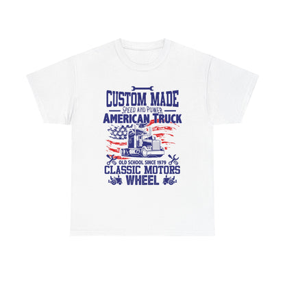 Custom Made American Truck Graphic Tee