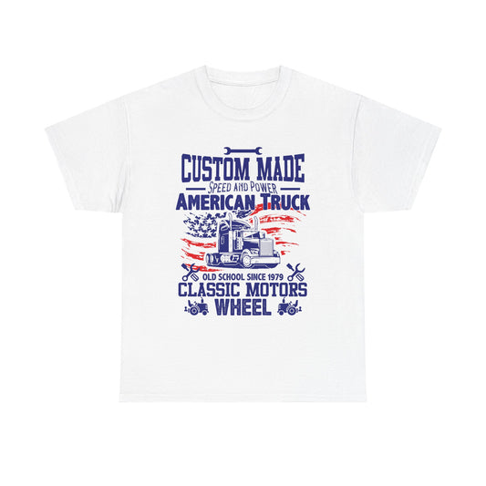 Custom Made American Truck Graphic Tee