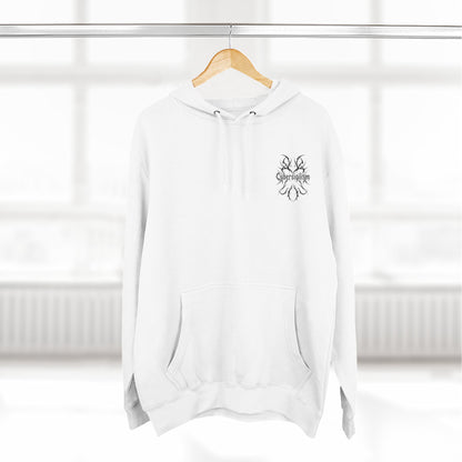 Cybersigilism Gothic Three-Panel Fleece Hooded Sweatshirt