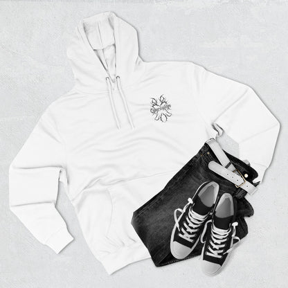 Cybersigilism Gothic Three-Panel Fleece Hooded Sweatshirt