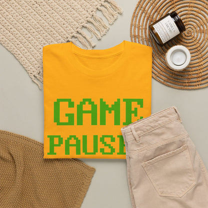 Game Paused Talk Fast T-Shirt