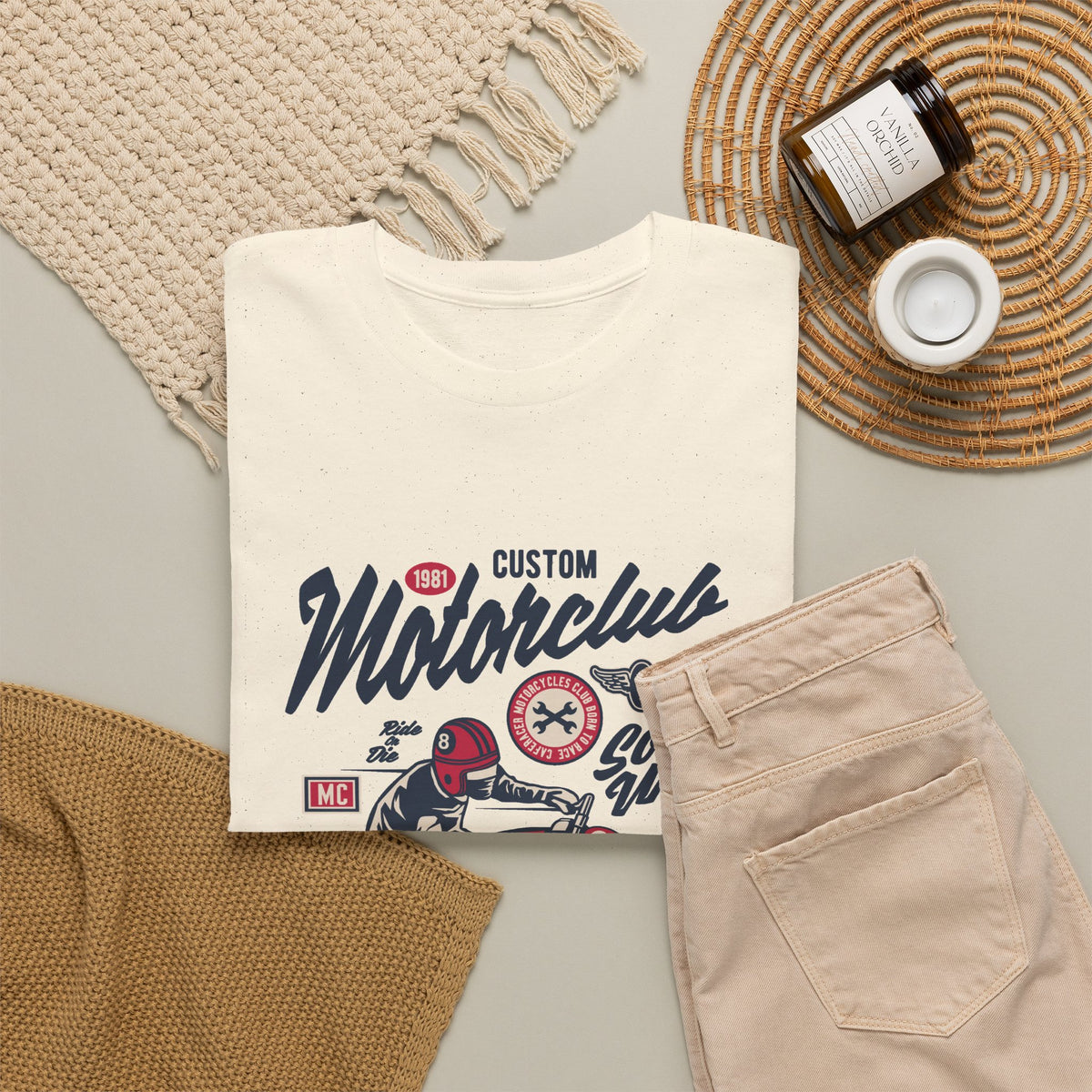 Motorclub Vintage Motorcycle T-Shirt