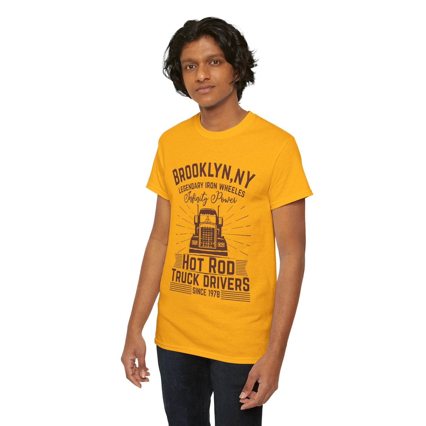 Brooklyn NY Hot Rod Truck Drivers T-Shirt