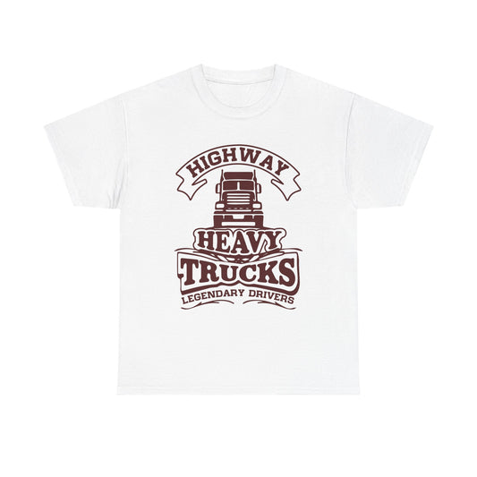 Highway Heavy Trucks T-Shirt