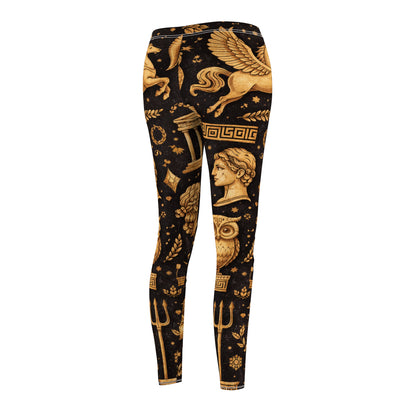 Ancient Greek Symbols Women's Casual Leggings
