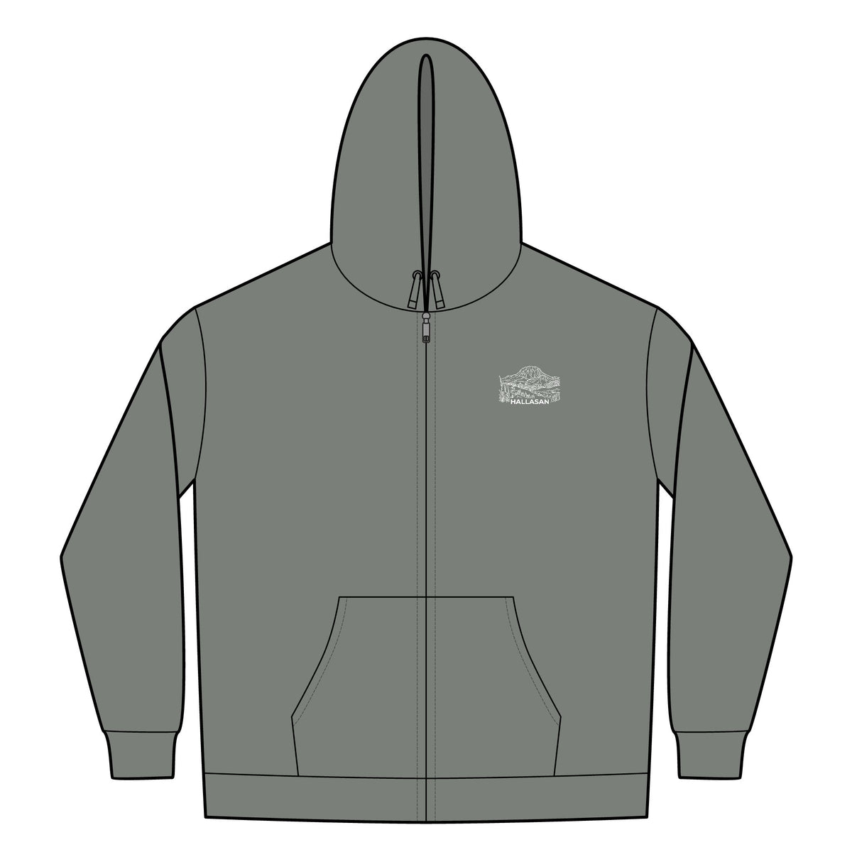 Sherpa-Lined Hooded Fleece Jacket