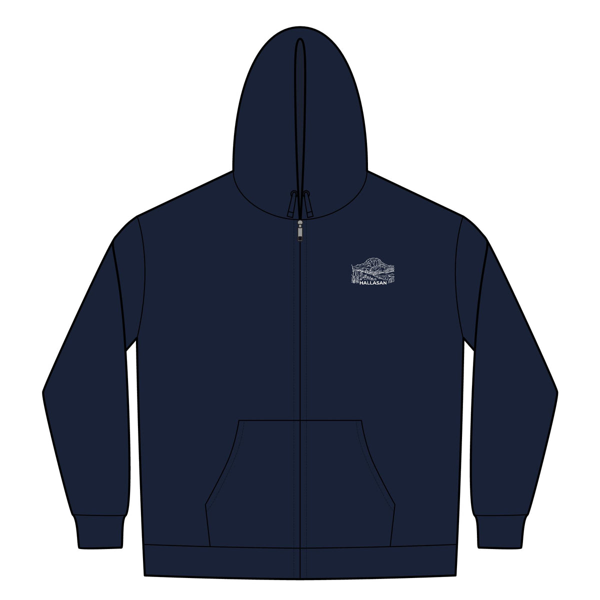 Sherpa-Lined Hooded Fleece Jacket