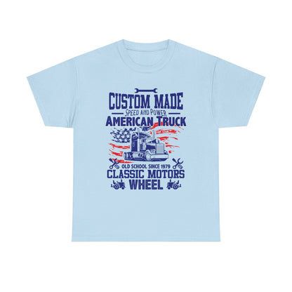 Custom Made American Truck Graphic Tee