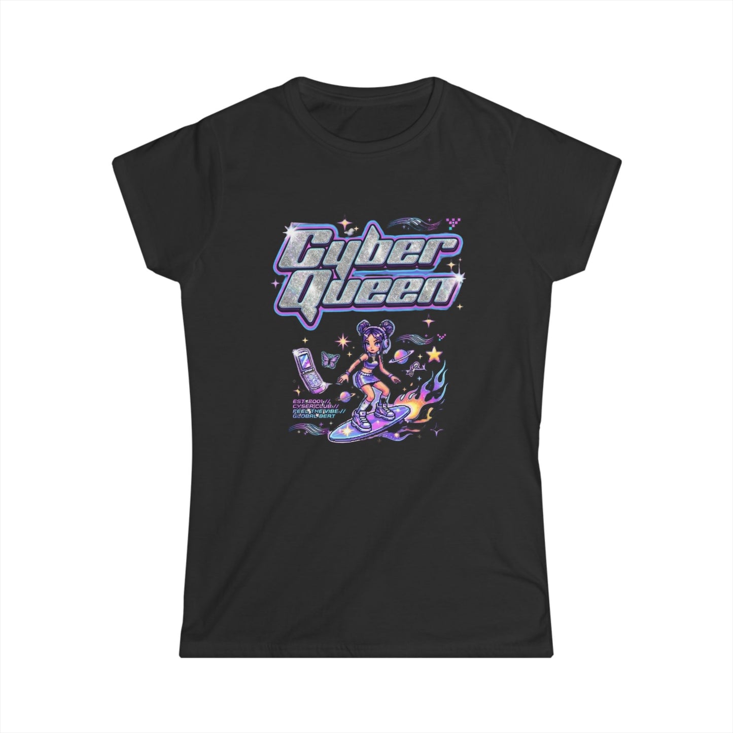 Cyber Queen Graphic Women's Tee