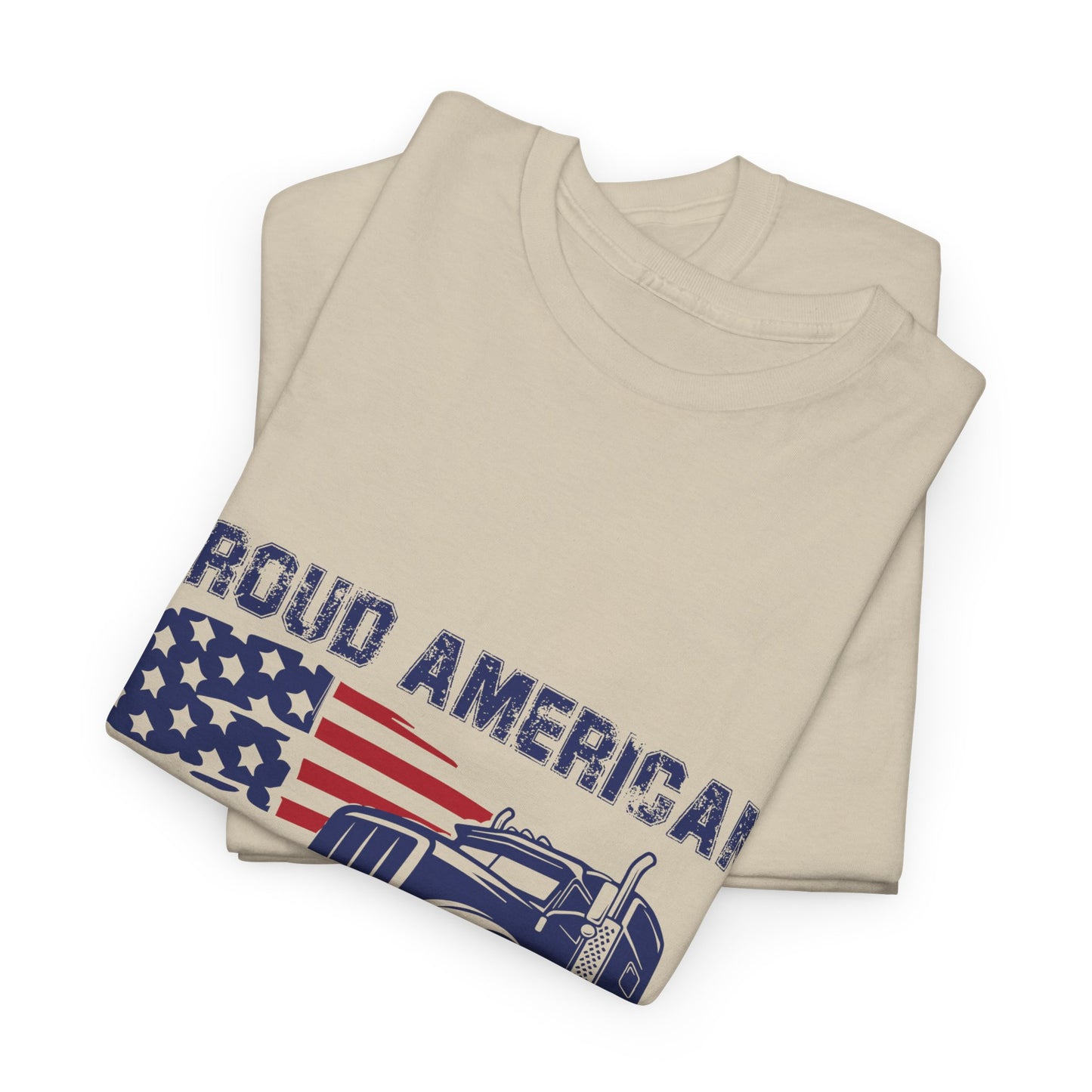 Proud American Trucker T-Shirt