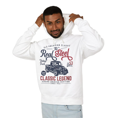 Old American Classic The Real Steel Lightweight Hooded Sweatshirt